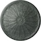 Ekena Millwork Brontes Ceiling Medallion (Fits Canopies up to 3 5/8"), 25 1/2"OD x 5 1/2"P, Athenian Green Crackle CM25BRAGC - alternate 1